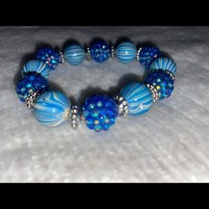 Blue bracelet